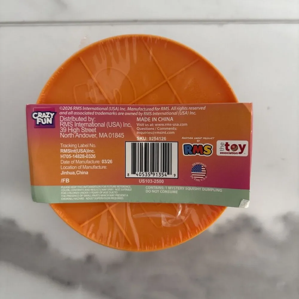 RMS Crazy Fun The Original Mystery Dumpling Sherbert Edition Orange Scented